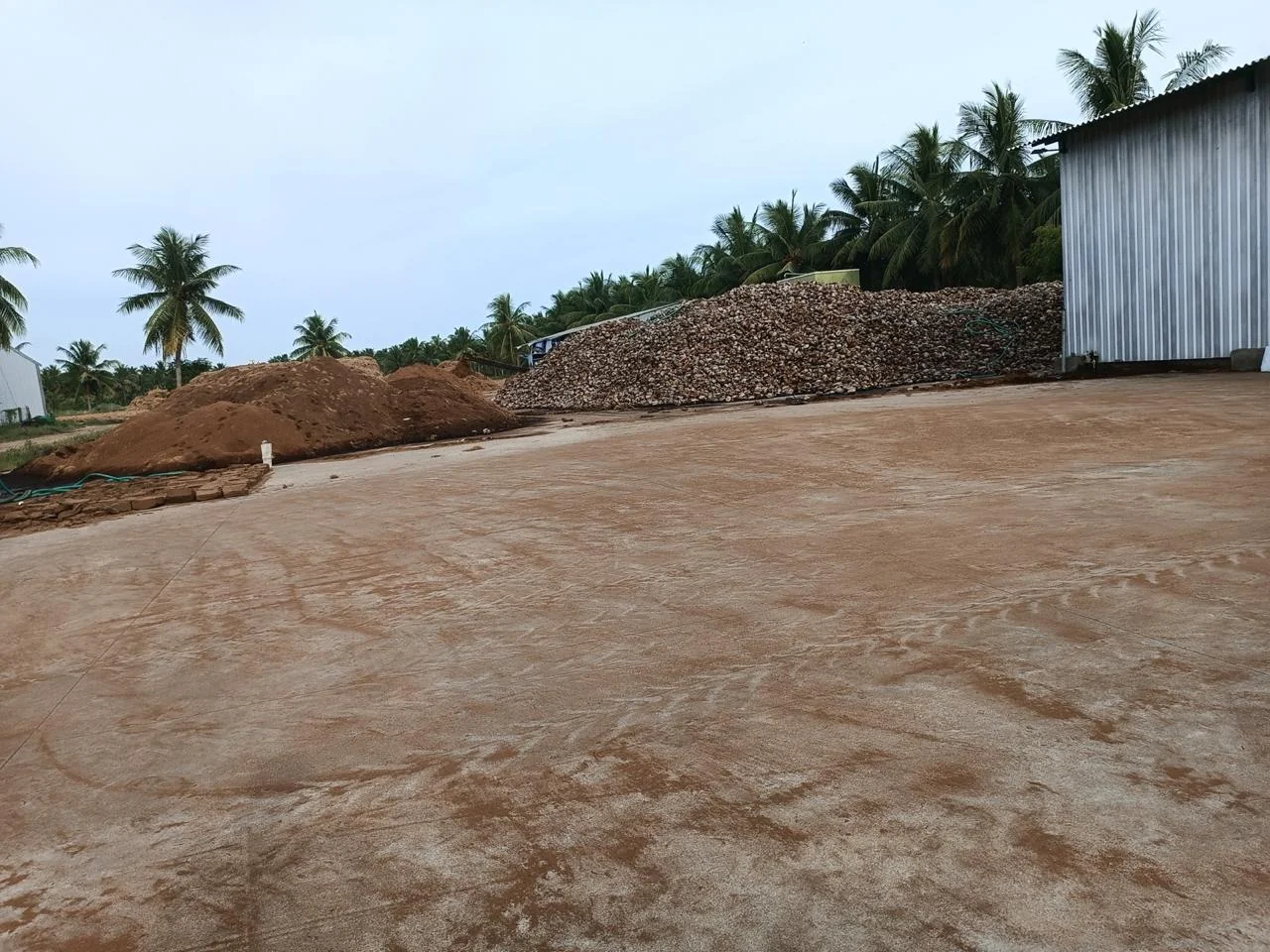 Coir processing unit at MUM Coir Industry